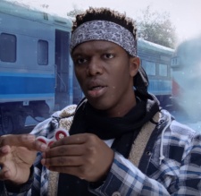 KSI with a fidget spinner - YouTube Rewind documents another year of 'success'. 