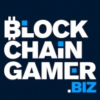 Blockchain game news and insights logo